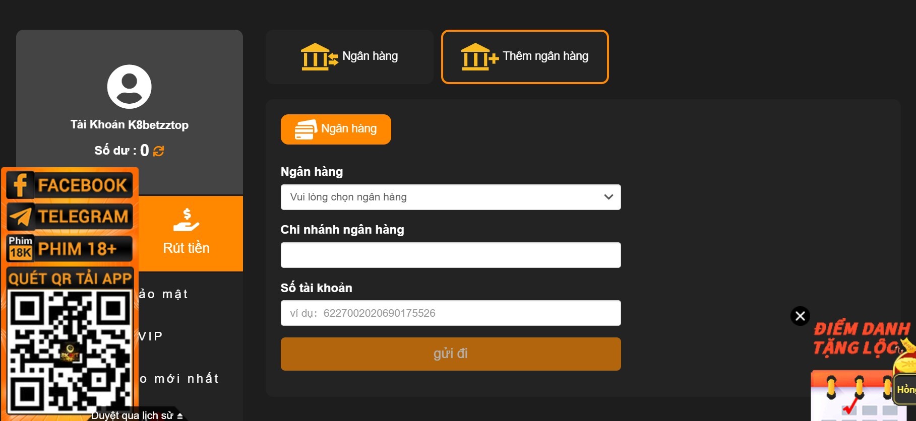 Những vấn đề bạn cần lưu ý khi rút tiền 8kbet là gì?