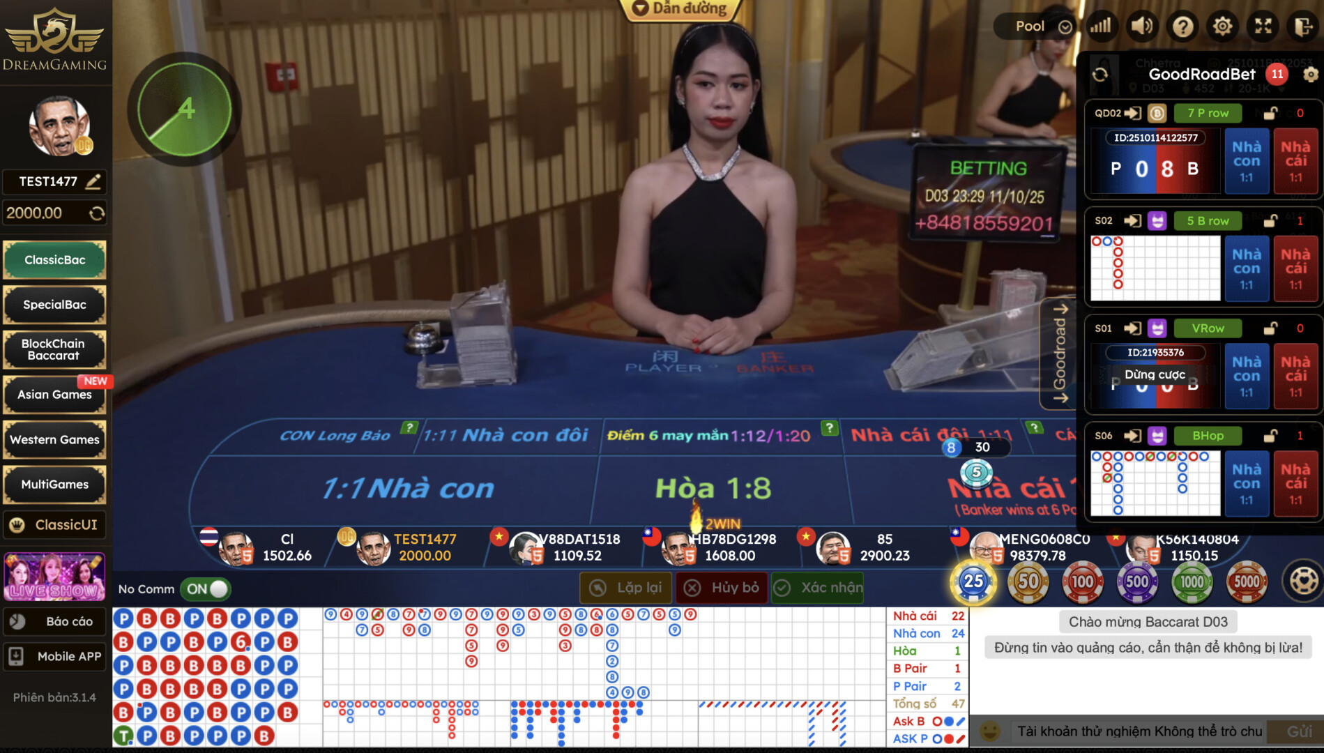 Áp dụng kinh nghiệm chơi Live Casino 8KBET hiệu quả
